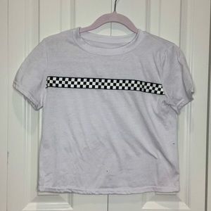 racer print top